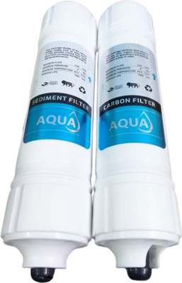 MGTECK AQUA RO Filter Set – 1 Sediment + 1 Pre-Carbon Cartridge_N8 Solid Filter Cartridge(5, Pack of 2)