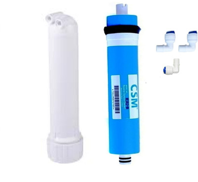 Earth Ro System CSM membrane with housing with their accessories Solid Filter Cartridge(0.5, Pack of 4)