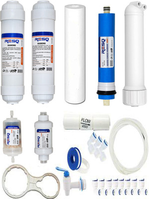 ResQ Ro Maintenance Service Kit Solid Filter Cartridge(0.5, Pack of 24)
