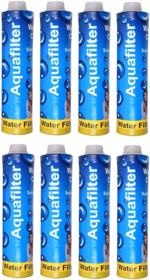 ENRIC 9inche Candle suitable for all water purifier,Sediment Filter,Ro 9 inch Solid Filter Cartridge(0.005, Pack of 8)