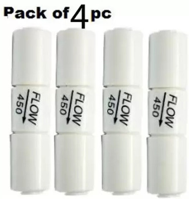 E.F.M RO Flow Restrictor FR 450 ML Solid Filter Cartridge(0.5, Pack of 4)