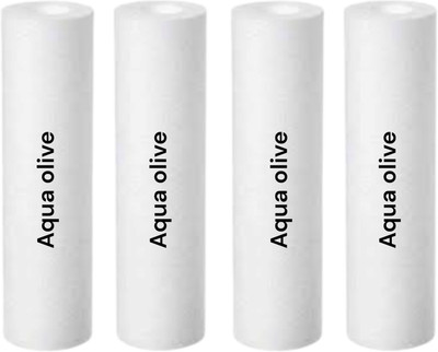 aqua olive spun filter 120 grams high density pack of 4 Wound Filter Cartridge(0.5, Pack of 4)