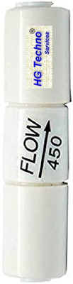 HG TECHNO SERVICES RO Flow Restrictor 450 (FR 450) for Must be Spare of Any RO Membrane, Set of 02 Solid Filter Cartridge(5, Pack of 2)