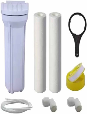 AQUA SRI RO SERVICE KIT+(2SPUN ELBOW)_J39 Solid Filter Cartridge(00.5, Pack of 8)