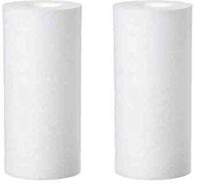 AQUANZA 2 Pieces 5 INCH PP Spun Filter for Classic RO MF UV Solid Filter Cartridge(0.5, Pack of 2)