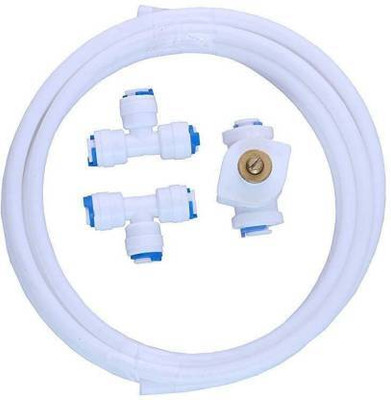 AP Enterprises TDS Controller Kit Switch Valve with 2 Pcs T Connectors and 2 Mtrs 1/4 Inch Pipe Solid Filter Cartridge(0.5, Pack of 3)