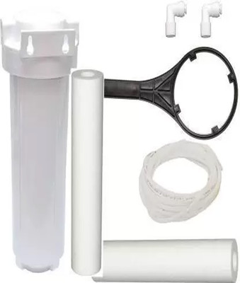AQUA SRI RO SERVICE KIT+(2SPUN ELBOW)_J10 Solid Filter Cartridge(00.5, Pack of 7)