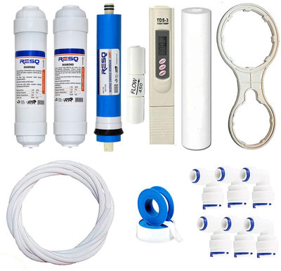 ResQ Membrane Spare Maintenance Service Kit Solid Filter Cartridge(0.5, Pack of 15)