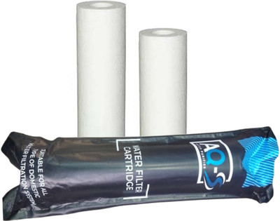 MG WATER AQ-S Spun Filter 10inch | Pre-Filter Cartridge for All Domestic Purifiers_13 Solid Filter Cartridge(5, Pack of 2)