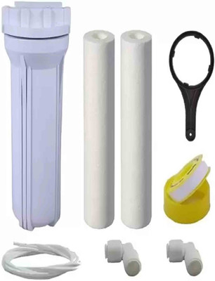 AQUA SRI RO SERVICE KIT+(2SPUN ELBOW)_J37 Solid Filter Cartridge(00.5, Pack of 8)
