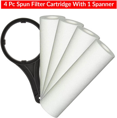 Kaapi Ro Spun Filter Cartridge UV Solid Filter Candle Solid Filter Cartridge(0.005, Pack of 4)