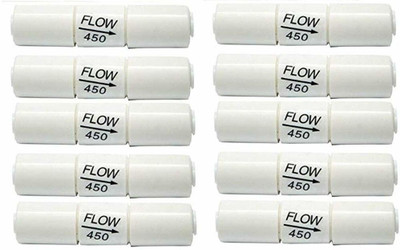 MG WATER SOLUTION RO Flow Restrictor 450 flow Solid Filter Cartridge(0.5, Pack of 10)
