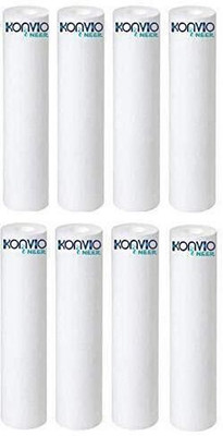 konvio neer Pre Filter Spun Water Purifier (5 Micron) 10 inch Solid Filter Cartridge(0.05, Pack of 8)
