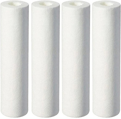 Mr fix Universal 10 Inch Spun Pre-Filter Cartridge 5 Micron PP Cartridge Solid Filter Cartridge(5, Pack of 4)
