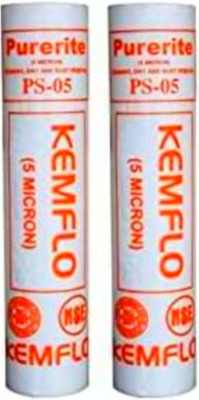 Excellent pure by Excellent pure Aqua filter 10 inch 5 micron Suitable for all RO 8LTR to 25LTR pack of 2 Solid Filter Cartridge(0.05, Pack of 2)