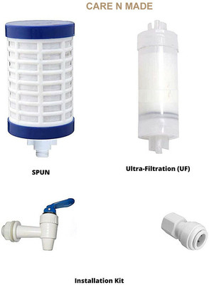 SK STORE Non-Electric Ultra Filtration Based Gravity Water Filter Model No C&M-67 Solid Filter Cartridge(5, Pack of 15)