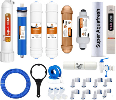 SUPER AQUAFRESH by NAYABJAL RO water purifier kit Solid Filter Cartridge(00.5, Pack of 24)