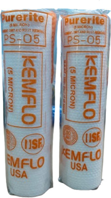 ZENWATER KEMFLO SPUN FILTER 10 INCH_N107 Solid Filter Cartridge(5, Pack of 2)