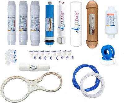 AquaDart FULL RO SERVICE KIT WITH COPPER FILTER Solid Filter Cartridge(0..5, Pack of 24)