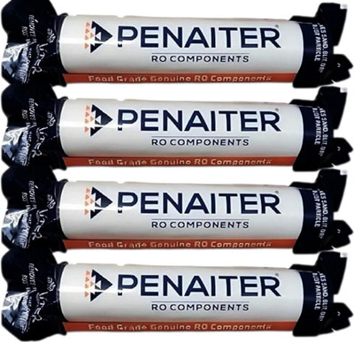 Penaiter 10" SPUN FILTER CANDLE FOR ALL WATER PURIFIERS Solid Filter Cartridge(5, Pack of 4)
