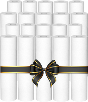 OceansDrop Pack Of 20 Ro Pre Filter Pp Spun Cartridge 10 Inch 5 Micron Sediment Filters Solid Filter Cartridge(0.05, Pack of 20)