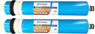 Kimza 100gpd Membrane 2 pcs suitable for all kind of domestic RO water purifier Solid Filter Cartridge(0.5, Pack of 2)