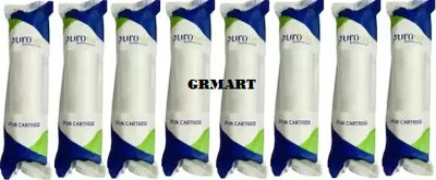 GRMART PUROSIS 8 pcs 10'' PP Spun Filter Candle For All Types Of Ro Water Purifier Solid Filter Cartridge(5, Pack of 8)