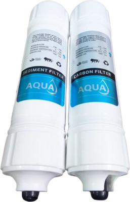 MGTECK AQUA RO Filter Set – 1 Sediment + 1 Pre-Carbon Cartridge_N5 Solid Filter Cartridge(5, Pack of 2)