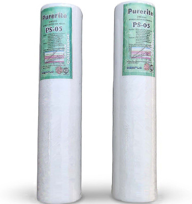 Shiv by RO CANDEL PS-05 10 INC RO FILTTER CANDLE SUTABLE ALL RO WATER (P-2)-477 Solid Filter Cartridge(0.5, Pack of 2)