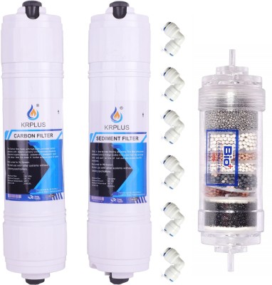 KRPLUS RO Filter Service kit Alkaline Filter, Sediment & Pre-Carbon Filter Solid Filter Cartridge(5, Pack of 3)