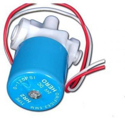 AP Enterprises Polyethylene Solenoid Valve 24V SV for RO Water Filters Solid Filter Cartridge Solid Filter Cartridge(0.5, Pack of 1)