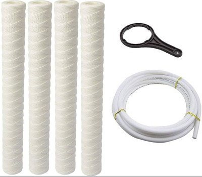 KGN BEAUTY PP WOUND FILTER 20 INCH THREAD SPUN PACK OF 4 Solid Filter Cartridge(5, Pack of 4)