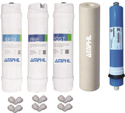 AMPHIL by AMPHIL Ro Service Kit, Inline Filter Set, Pp Spun , Vontron Membrane Solid Filter Cartridge(0.05, Pack of 11)