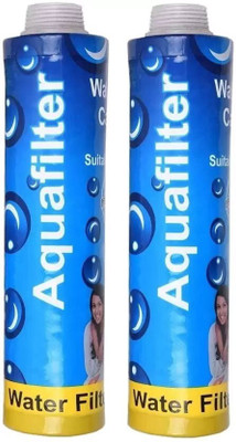 OPZET INDIA 2 Spun Filter Candle 10 inch Compatible with all domestic water purifiers Solid Filter Cartridge(0.5, Pack of 2)