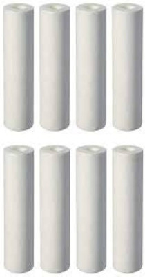 Safaaqua 10 inch spun filter cartridge & spanner Solid Filter Cartridge(5, Pack of 9)