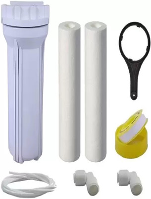 AQUA SRI RO SERVICE KIT+(2SPUN ELBOW)_J42 Solid Filter Cartridge(00.5, Pack of 8)