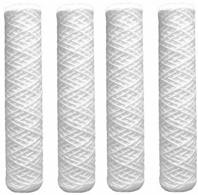GRMART 10 Inch PP Filter Cartridge Suitable For All RO / UV Water Purifier (Pack Of 4) Solid Filter Cartridge(3, Pack of 4)