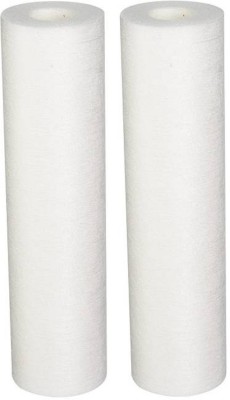Morning Star Technology RO Water Purifiers PP Spun Filter with Ultra Filtration Technology + Grooved Type Offering Better Sand/Silt/ Mud Filtration for RO UV UF Water Purifiers 10inch 5 Micron Food Grade PP Spun Candle / cartridge / filter ( Pack of 02 ) Solid Filter Cartridge(0.005, Pack of 2)