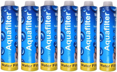 AuraWater Aquafilter Water Filter Candle Cartridge Suitable for All Water Purifier_N113 Solid Filter Cartridge(5, Pack of 6)