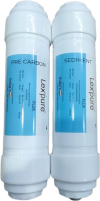 ZENWATER Lexpure RO Inline Filter Set – Sediment + Pre-Carbon Cartridge_N15 Solid Filter Cartridge(5, Pack of 2) ZENWATER Lexpure RO Inline Filter Set – Sediment + Pre-Carbon Cartridge_N15 Solid Filter Cartridge(5, Pack of 2)