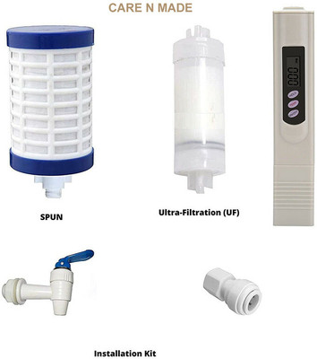 SK STORE Non-Electric Ultra Filtration Based Gravity Water Filter Model No C&M-15 Solid Filter Cartridge(5, Pack of 15)