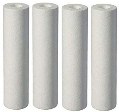 AquaFresh Aqua by RO CANDEL Fresh Spun Filter Candle 10i nch Compatible with all domestic water purifiers Solid Filter Cartridge(5, Pack of 4)