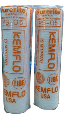 AQUA SRI FOR KEMFLO SPUN FILTER 10 INCH_N123 Solid Filter Cartridge(5, Pack of 2)