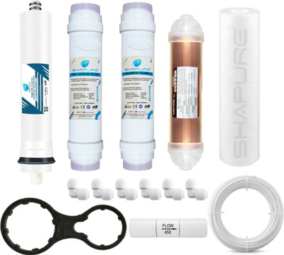 SHAPURE Yearly RO Service Kit for Aqua 2090 Water Purifier Filter Repair Set Solid Filter Cartridge(0.5, Pack of 1)
