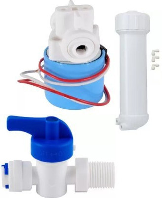 Sahej Multitrade Services Combo of 3 SOLENOID VALVE & ater Purifier Inlet Valve & Membrane Housing Solid Filter Cartridge(0.1, Pack of 2)