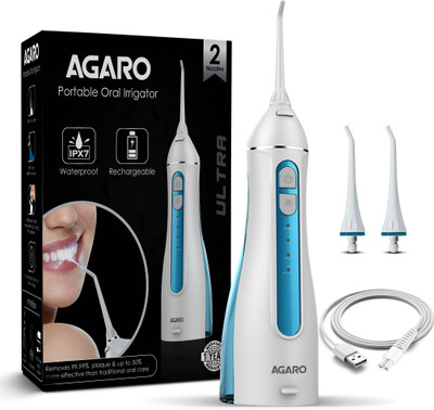 AGARO 33440 Ultra Oral Irrigator Water Flosser(Cordless)