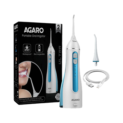 AGARO 33440 Ultra Oral Irrigator Water Flosser(Cordless)