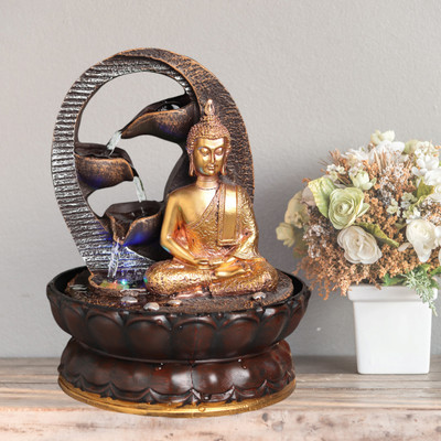 VIVARS 25.4 cm X 19.05 cm X 19.05 cm Water Fountain