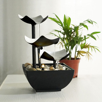TIED RIBBONS 27.9 cm X 12.1 cm X 27.9 cm Water Fountain