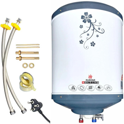 ACTIVA Aurona 25 L Storage Water Geyser(White & Grey)